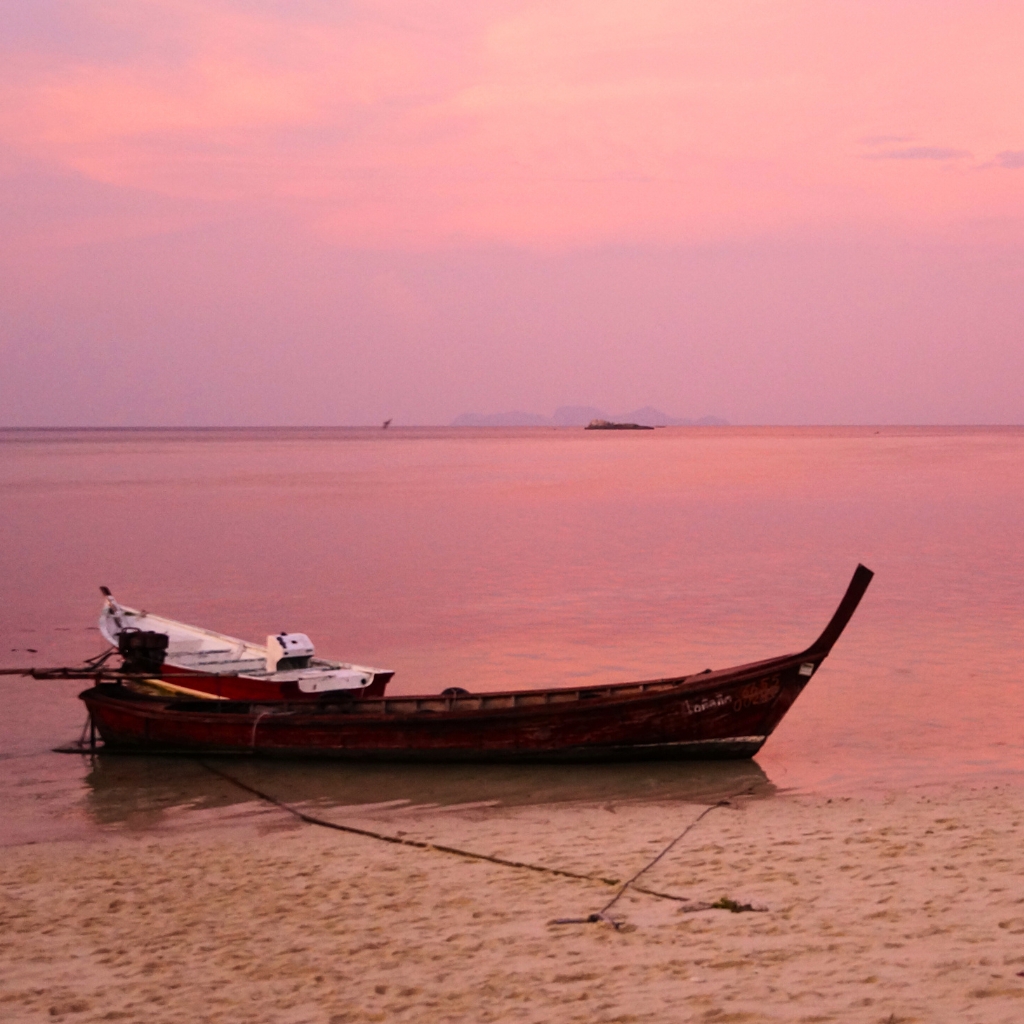 coucher de soleil en tailande