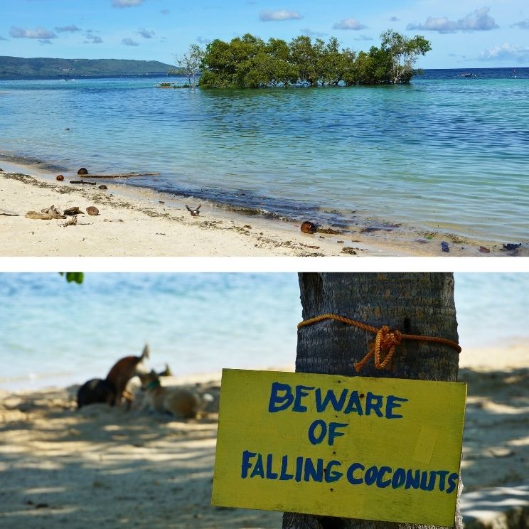 Sandugan à Bitaug beach à Siquijor